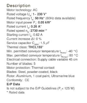 Технические характеристики FB020-2El.W8.V5