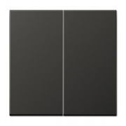 Клавиша 2-ая для двухклавишного выключателя или кнопки Jung LS Антрацит