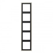 Рамка 5-ая Jung LS Нержавеющая сталь