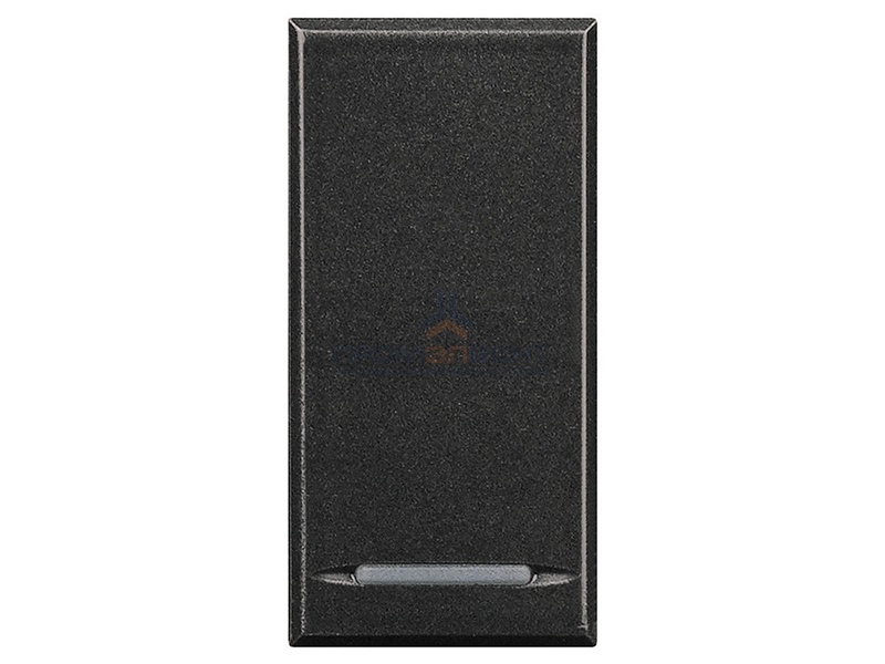 Axolute Клавиши без символов - 1 функция, 2 модуля, цвет антрацит