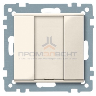 SM,1 КН. ВЫКЛ PLUS, БЕЖ.БЛ