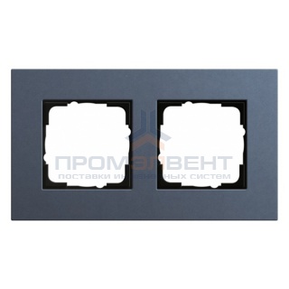 Рамка 2-ая Gira Esprit Linoleum-Multiplex Синий