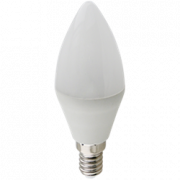 Ecola candle   LED Premium 10,0W 220V E14 2700K свеча (композит) 100x37