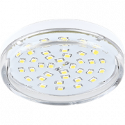 Ecola Light GX53 LED  8,0W Tablet 220V 4200K 27x75 прозрачная 30000h
