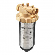 Фильтр тонкой очистки без промывки Oventrop Aquanova Magnum - 1" (ВР, PN16, 30°C, прозрачн.колба)