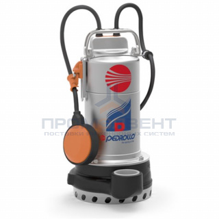 Насос дренажный Pedrollo Dm 30-N - 1,1 кВт (1x230 В, Qmax 275 л/мин, Hmax 26 м, кабель 10 м)