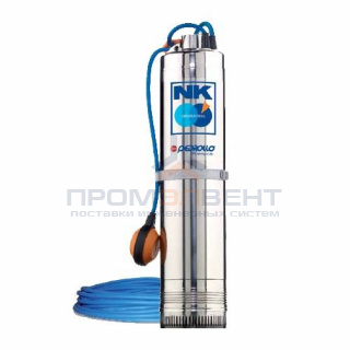 Насос колодезный Pedrollo NKm 4/5 GE-N (1,1 кВт, Qmax 120 л/мин, Hmax 65 м, 1x230В, с поплавком)