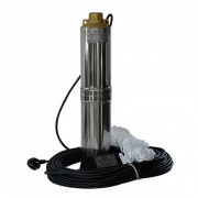Насос скважинный Водолей БЦПЭУ 0,5-50 У (0,97 кВт, однофазный, Qmax 1,8 л/мин, Hmax 75м, кабель 50м)