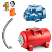 Насосная станция Pedrollo HYDROFRESH PKm 60-50 CL - 0,37 кВт (Qmax 40 л/мин, 1x230В, c/х)