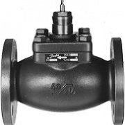 Клапан регулирующий для пара Danfoss VFS 2  - Ду100 (ф/ф, PN25, Tmax 120°C, kvs 145, чугун)