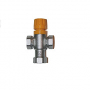 Клапан термостатический смесительный FAR SOLAR-FAR 3953  - 1/2" (ВР, PN10, настройка 30÷70°C)