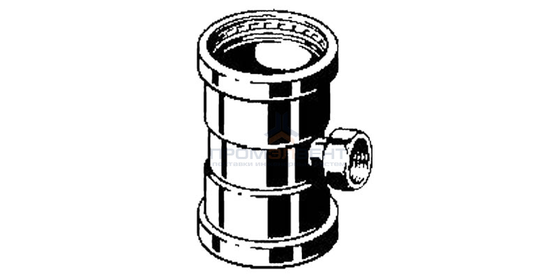 Тройник Viega d64х1