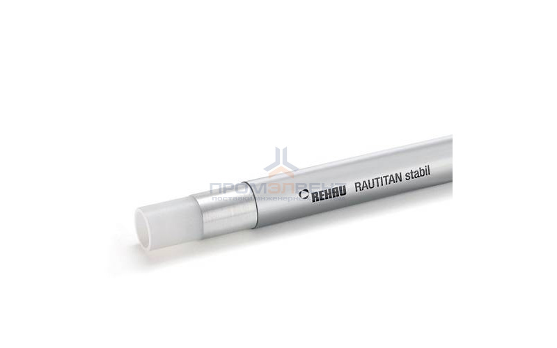Труба из сшитого полиэтилена REHAU RAUTITAN stabil - 16,2x2.6 (PE-Xc/AI/PE, PN10, 95°С, отрезок 30м)