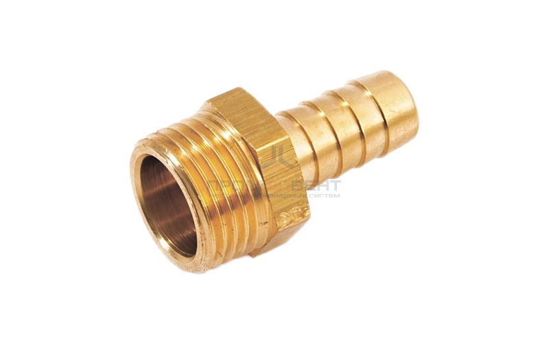 Штуцер комбинированный с наружной резьбой STOUT - 1/8