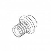 Заглушка REHAU MX - 16 (латунь, для труб из сшитого плиэтилена RAUTITAN)