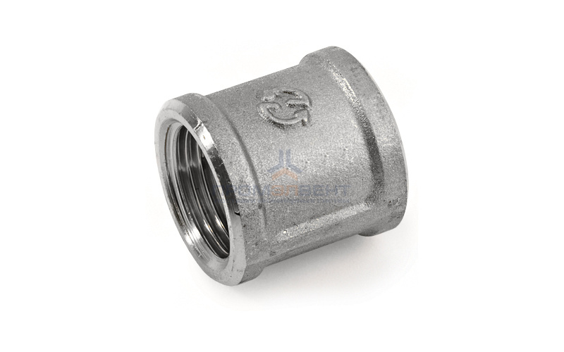 Муфта латунная резьбовая STOUT - 3/8