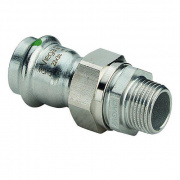 Муфта разъемная Viega Sanpress Inox 2365 - 22 x 3/4" (нержавеющая сталь)