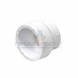 Муфта редукционная Fusitek - 90 x 50 (для полипропиленовых труб под пайку, цвет белый)