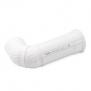 Отвод 45° с удлинением для манжеты REHAU RAUPIANO PLUS - 75 (для системы внутренней канализации)