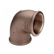 Отвод 90° Viega 3090 - 2" (ВР/ВР, резьбовой, бронза без покрытия)