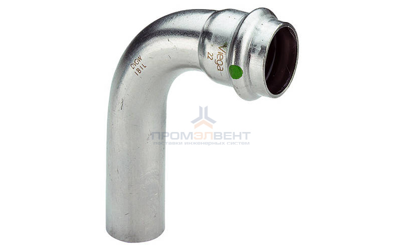 Отвод 90° Viega Sanpress Inox 2316.1 - 35 (нержавеющая сталь)