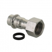 Переход на накидную гайку VALTEC VTi.908 - 42 x 1"1/2 (прессовой, для труб из нержавеющей стали)