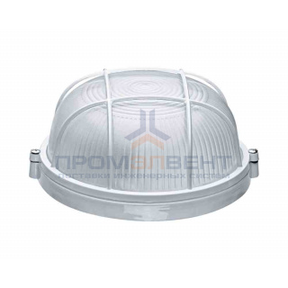 НПП 03-60-1302 Луна 1, светильник с решеткой, прозрачный, 60Вт, Е27, IP65, 220В,185x185x90мм