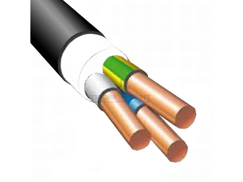 Кабель силовой ППГнг(А)-HF 3х6 ГОСТ 31996 (Электрокабель НН)