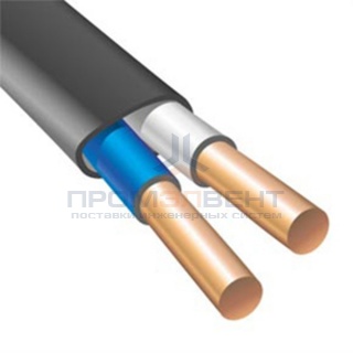 Кабель силовой ВВГнг(А)-LS 2х6 плоский ГОСТ 31996 (Электрокабель НН)