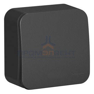 Выключатель 1-клавишный (cх.1) Blanca Schneider Electric 10А 250В антрацит