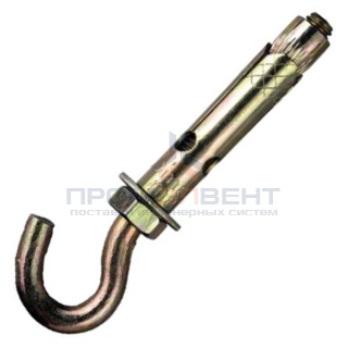 Анкерный болт HG 8х45 с крюком оцинкованный