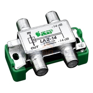 Ответвитель 2 отвода 14.0 дБ