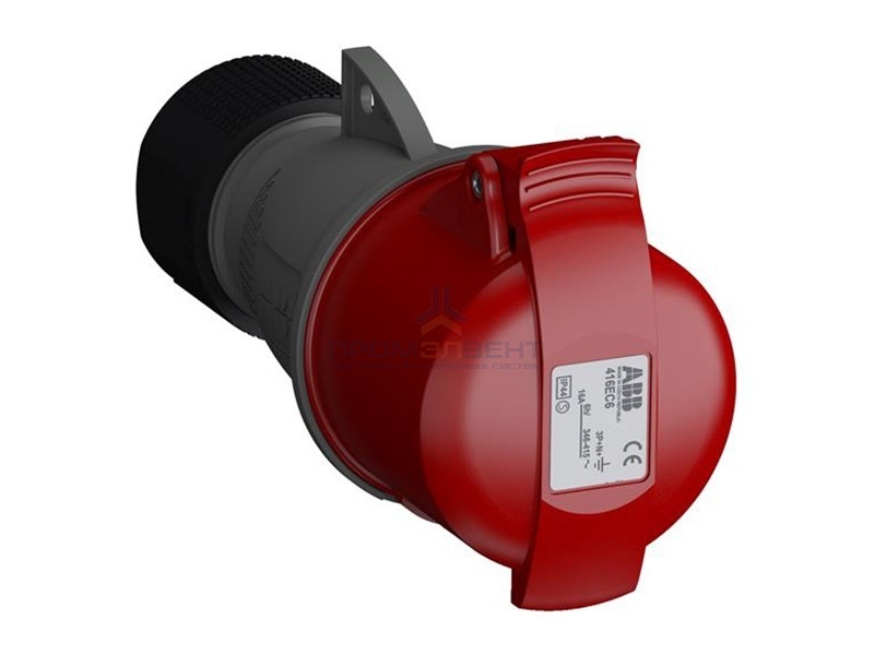 Розетка кабельная Easy&Safe ABB 416EC6 16А 3P+N+E IP44 6ч