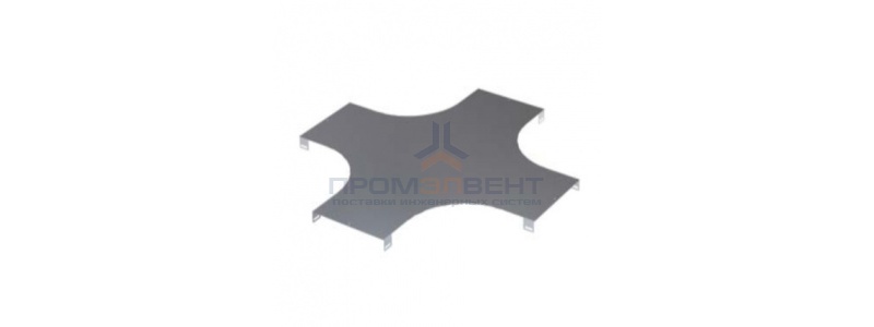 Крышка на X-ответвитель, осн.500, R300 мм, нержавеющая