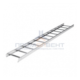 Лестничный лоток 100х400, L3000, нержавеющий
