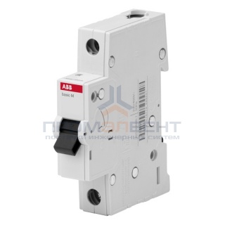 Автоматический выключатель ABB Basic M 1P 63A C 4,5кА, BMS411C63 (автомат)