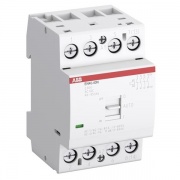 Контактор EN40-40N-06 модульный с ручным управлением (40А АС-1, 4НО), катушка 230В AC/DC