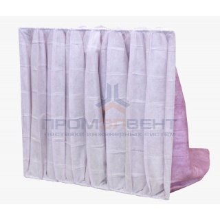 Фильтр воздушный карманный ФВК (ФяК) класс очистки G4-F9 материал мельтблоун (ФВК-4)