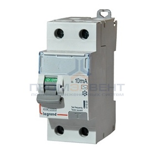 УЗО Legrand DX3 ВДТ 2П 16А 10мА тип A
