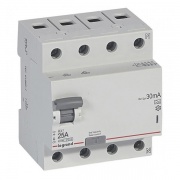 УЗО Legrand RX3 ВДТ 4П 25А 30мА тип A