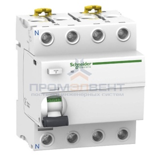 УЗО Acti 9 iID 4П 40A 100mA AC Schneider Electric