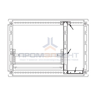 Комплект кабельного отсека, для шкафов CQE 1800 x 500мм