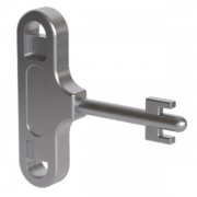 Металлический ключ типа FIAT